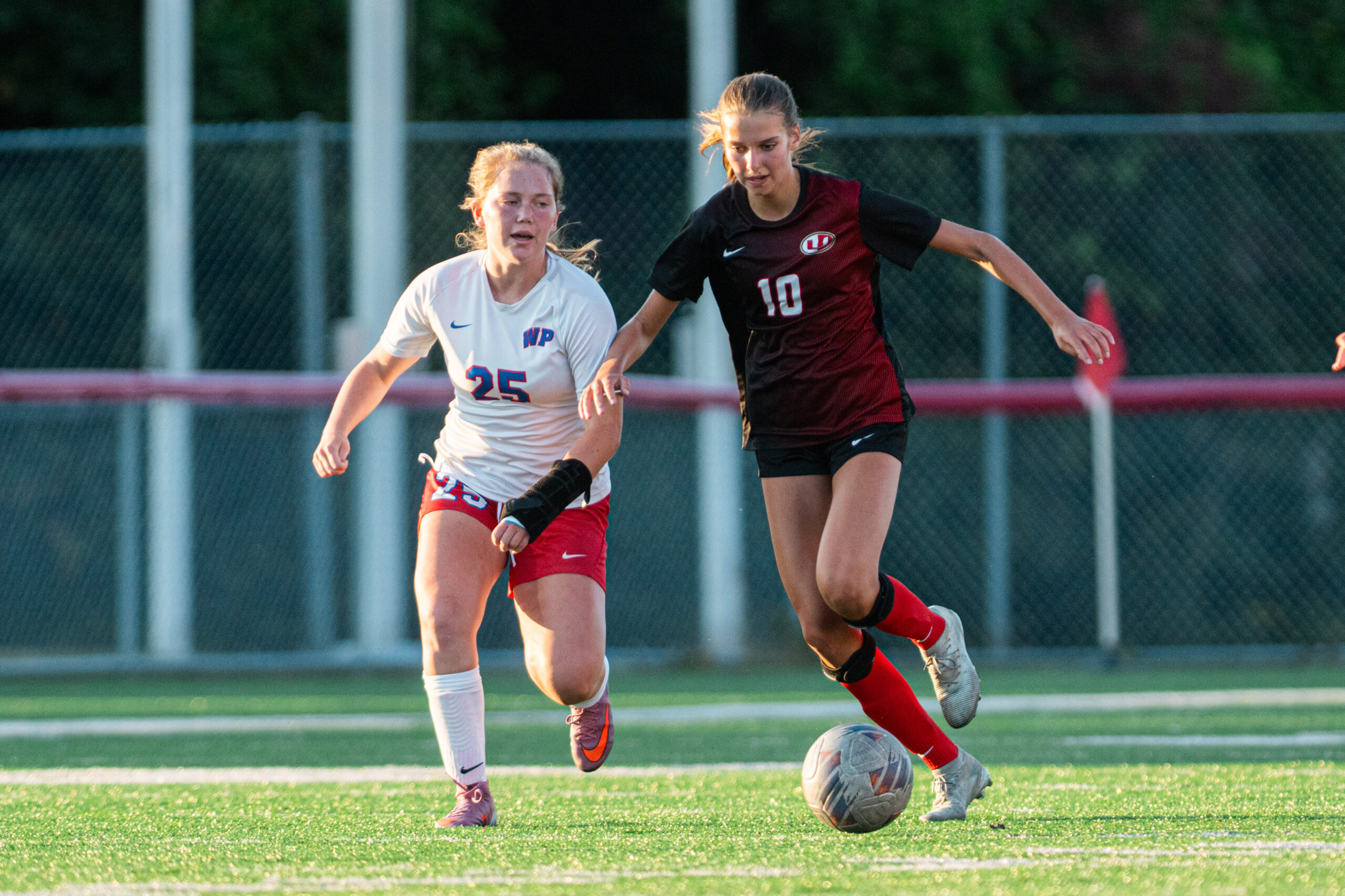 Second-half surge lifts Wheeling Park over University in battle of girls soccer unbeatens